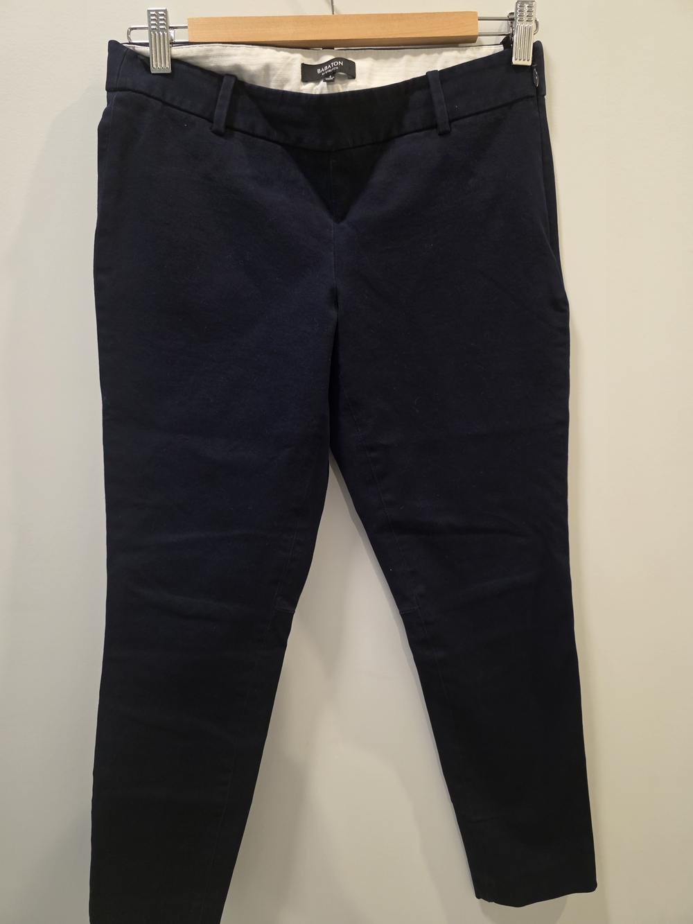 Babaton Bi-Stretch Navy Slim Ankle Dress Pants Size 6